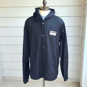 The‎ Hundreds X MF DOOM Hooded Coach XXL Mens Full Zip Windbreaker Light Jacket
